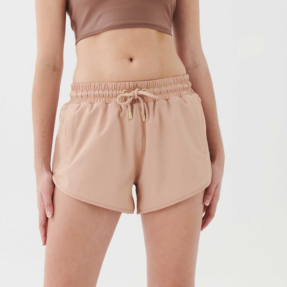 P.E Nation Full Time Short In Sirocco (tan) size L